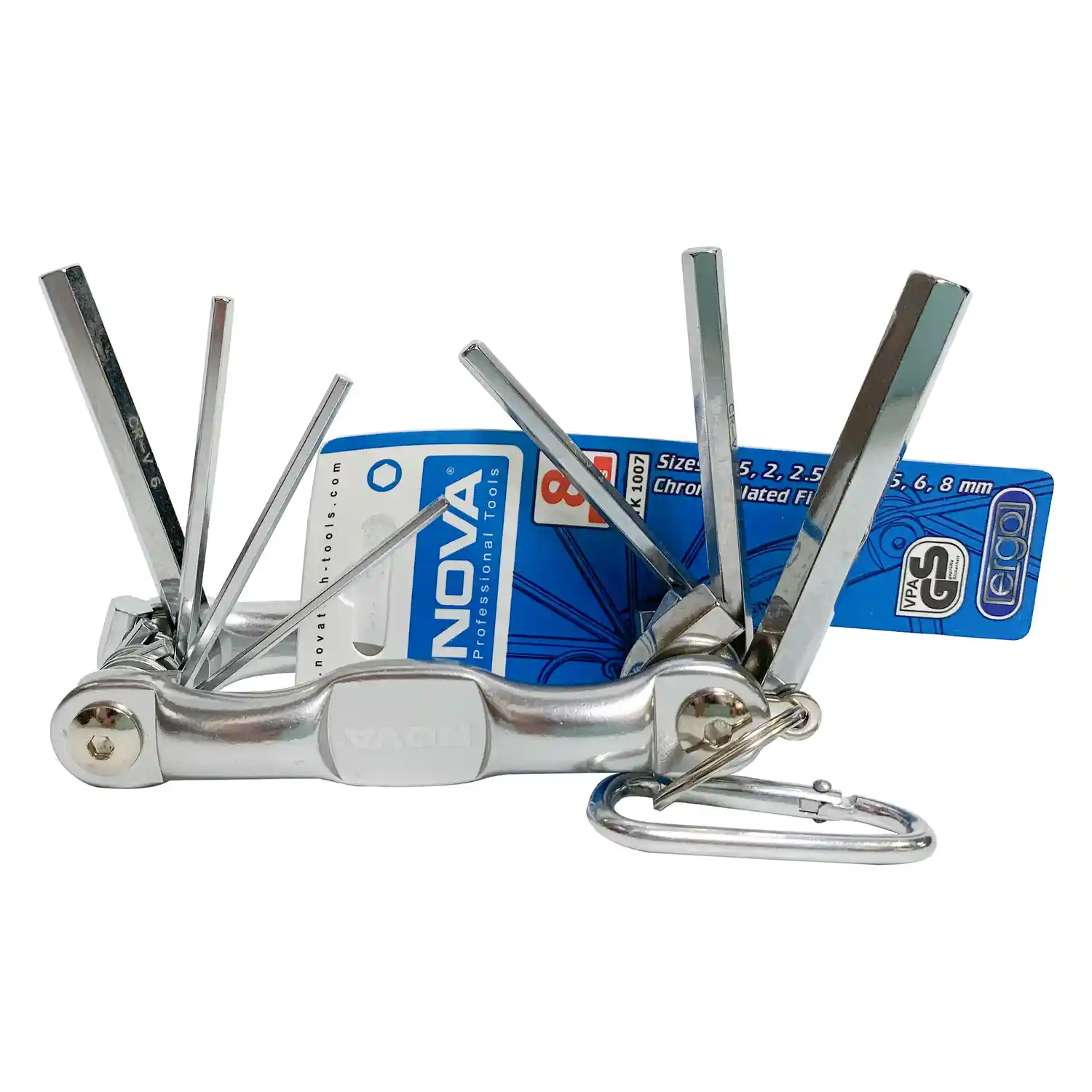 مجموعه ۸ عددی آچار آلن فانتزی نووا مدل NTK 1007