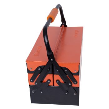 قیمت جعبه ابزار فلزی 40 سانتی 3 طبقه تانوس مدل MTB-01-403