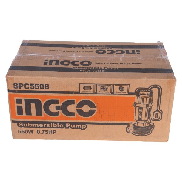 پمپ کف کش 25 متری 550 وات اینکو مدل SPC5508