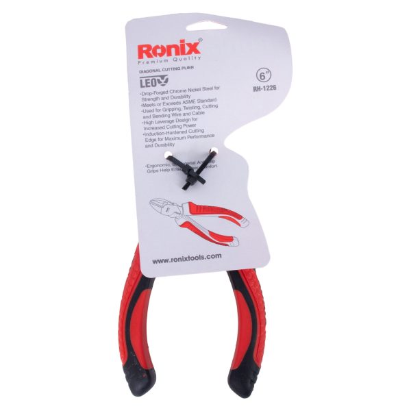 انبر سیم چین رونیکس مدل RH-1226 سایز 6 اینچ