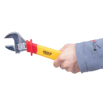 آچار فرانسه عایق برق اینکو مدل HIADW101 سایز ۱۰ اینچ