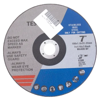 سنگ استیل بر تسلا فلکس سایز ۲۲.۲۳×۱.۶×۱۸۰ میلی متر