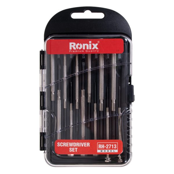 ست 12 عددی پیچ گوشتی ساعتی رونیکس مدل RH-2713