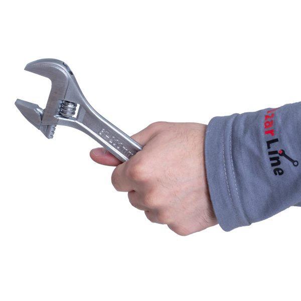 آچار فرانسه کروم رونیکس مدل RH-2431 سایز 8 اینچ