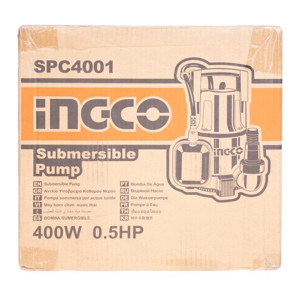 پمپ کف کش 8 متری 400 وات اینکو مدل SPC4001