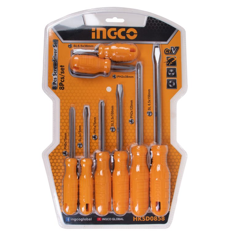 مجموعه 8 عددی پیچ گوشتی اینکو مدل HKSD0858