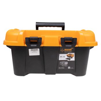 جعبه ابزار بلند قفل پلاستیکی مهر پلاستیک مدل PT-19 سایز 19 اینچ