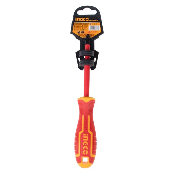 پیچ گوشتی چهارسو عایق برق اینکو مدل HISD81PH2100 سایز 100×2 میلی متر
