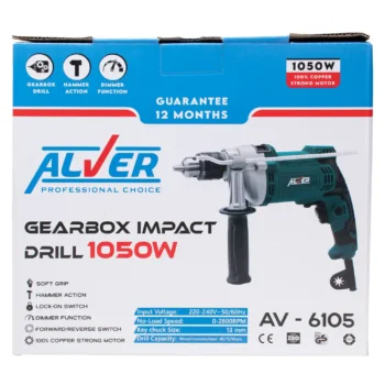 دریل چکشی 1050 وات آلور مدل AV-6105