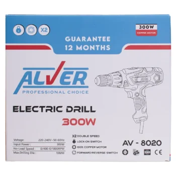پیچ گوشتی برقی 300 وات آلور مدل AV-8020
