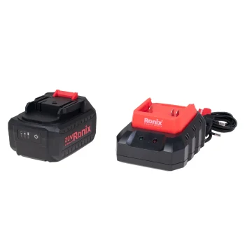 دستگاه دمنده مکنده شارژی ۲۰ ولت رونیکس مدل ۸۶۱۱