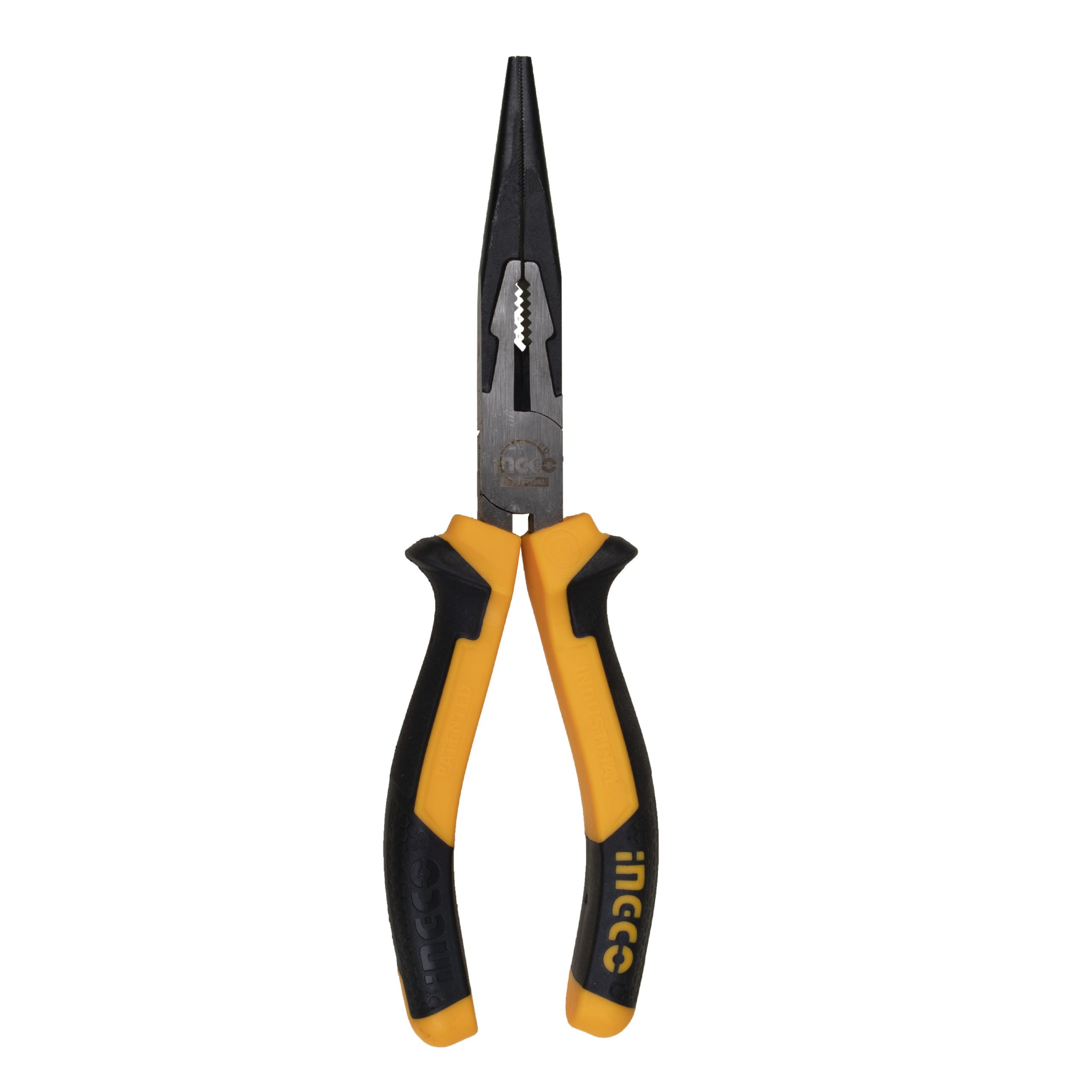 انبر دم باریک دم بلند صنعتی اینکو مدل HLNP28208 سایز 8 اینچ
