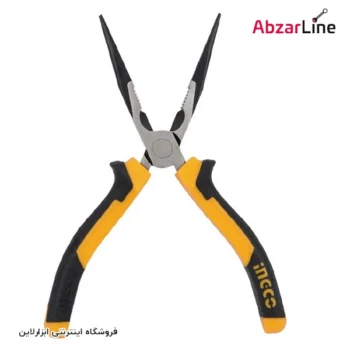 انبر دم باریک دم بلند اینکو مدل HLNP08208 سایز ۸ اینچ