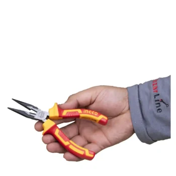 انبر دم باریک عایق برق اینکو مدل HILNP28168 سایز 6 اینچ