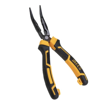 انبر دم باریک سر کج اینکو مدل HHBNP28201 سایز ۸ اینچ