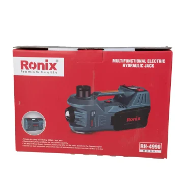 جک هیدرولیک ۵ تن و کمپرسور باد فندکی ۱۲ ولت رونیکس مدل RH-4990