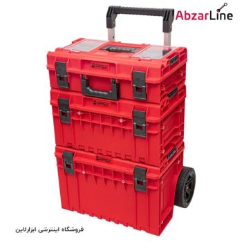 مجموعه جعبه ابزار کیوبریک مدل ONE CART 2.0 RED ULTRA HD PROFI SET