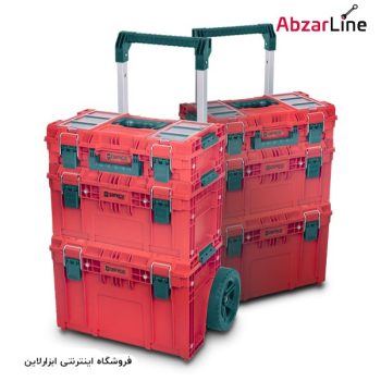 جعبه ابزار کیوبریک مدل Prime Cart 2.0 RED Ultra HD Expert Set