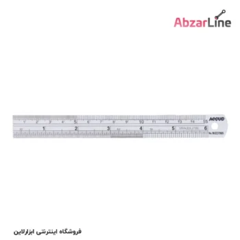 خط کش فلزی آکاد مدل ۹۹۰ سایز ۱۰۰ سانتی متر