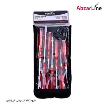 قیمت خرید ست پیچ گوشتی ضربه خور توسن مدل T4865-SB7