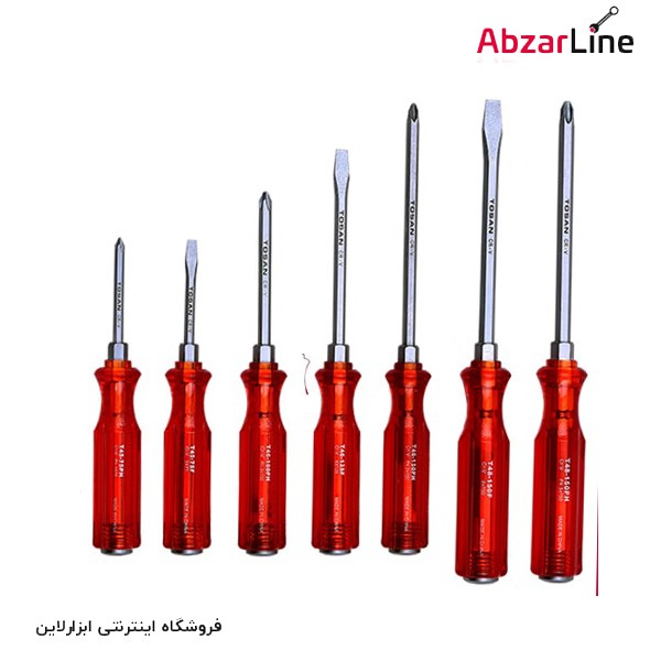 ست پیچ گوشتی ضربه خور توسن مدل T4865-SB7
