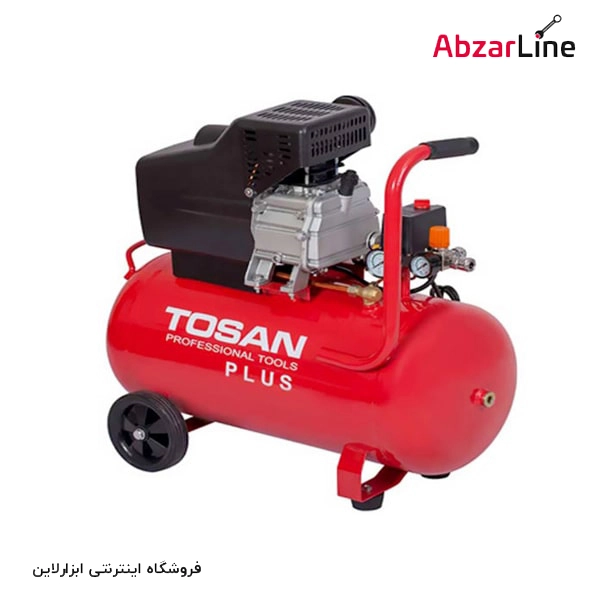 کمپرسور هوا توسن مدل 7024AC حجم ۲۴ لیتر