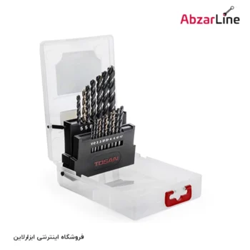 مجموعه ۱۷ عددی مته آهن HSS و مته کبالت توسن