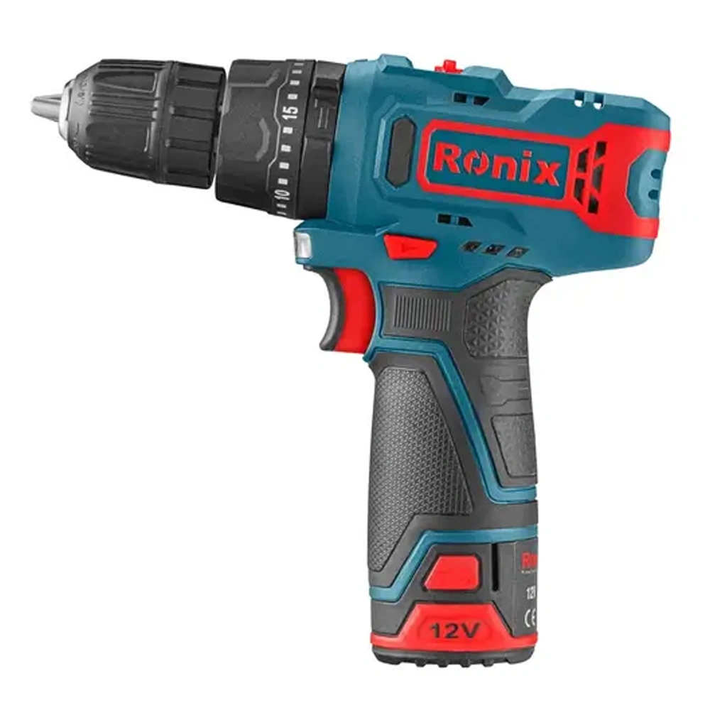 کیت دریل چکشی شارژی ۱۲ ولت رونیکس مدل 8101K
