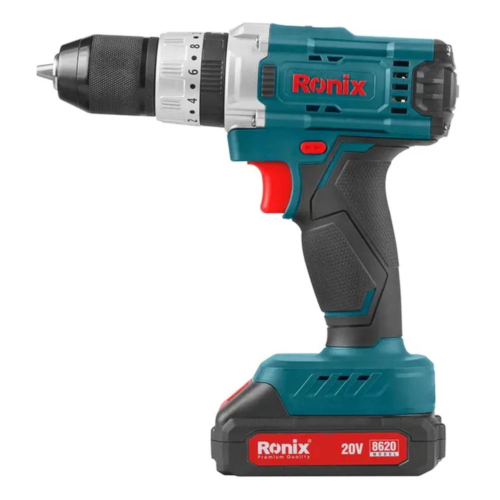 دریل شارژی ۲۰ ولت رونیکس مدل ۸۶۲۰