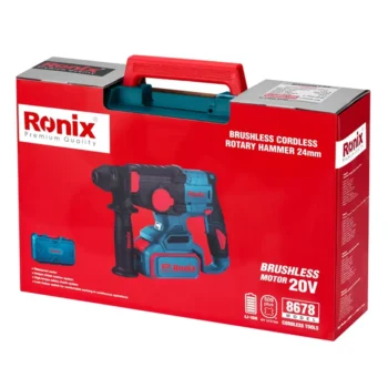 دریل بتن کن شارژی ۲۰ ولت رونیکس مدل ۸۶۷۸