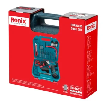 کیت ۳۵ عددی دریل چکشی شارژی رونیکس مدل RS-8611