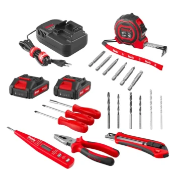 کیت ۳۳ عددی دریل چکشی شارژی رونیکس مدل RS8615