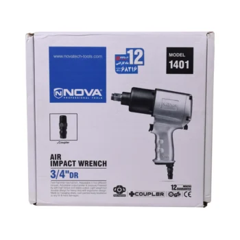 آچار بکس بادی نووا مدل 1401 درایو 3.4 اینچ