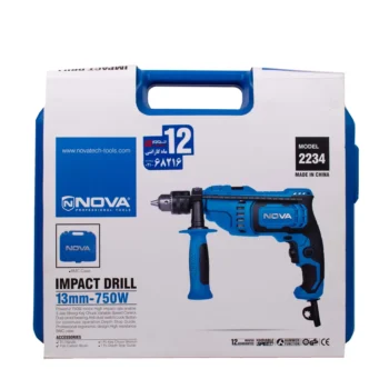دریل چکشی 750 وات نووا مدل 2234