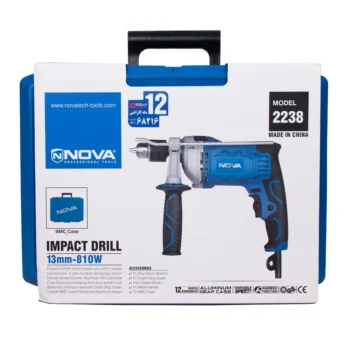 دریل چکشی 810 وات نووا مدل 2238