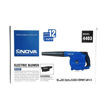 بلوور صنعتی ۶۰۰ وات نووا مدل ۴۴۰۳