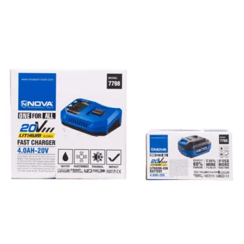 دستگاه دمنده مکنده شارژی 20 ولت نووا مدل 7755