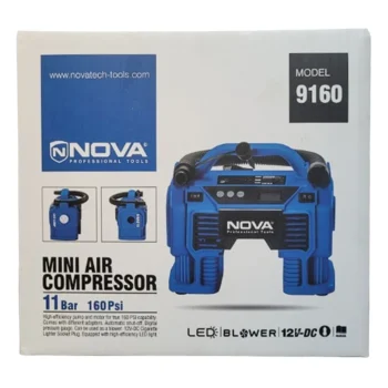 مینی کمپرسور باد فندکی نووا مدل ۹۱۶۰
