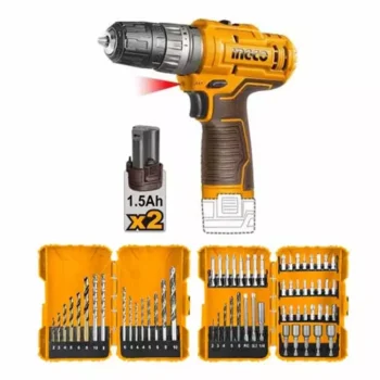 مجموعه دریل شارژی، مته و سری پیچ گوشتی اینکو مدل COSLI23114