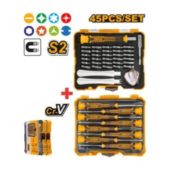 مجموعه ۴۵ عددی پیچ گوشتی اینکو مدل HKSDB0458