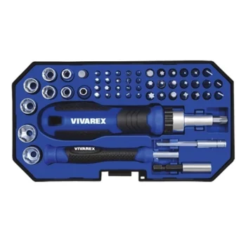 مجموعه 55 عددی سری پیچ گوشتی و سری بکس ویوارکس مدل VR5565-SD