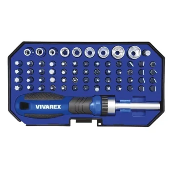 مجموعه ۶۳ عددی سری پیچ گوشتی و سری بکس ویوارکس مدل VR6365-SD