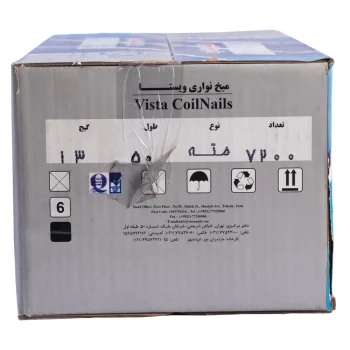 میخ نواری مته ای ویستا طول 50 میلی متر (کارتن 7200 عددی)